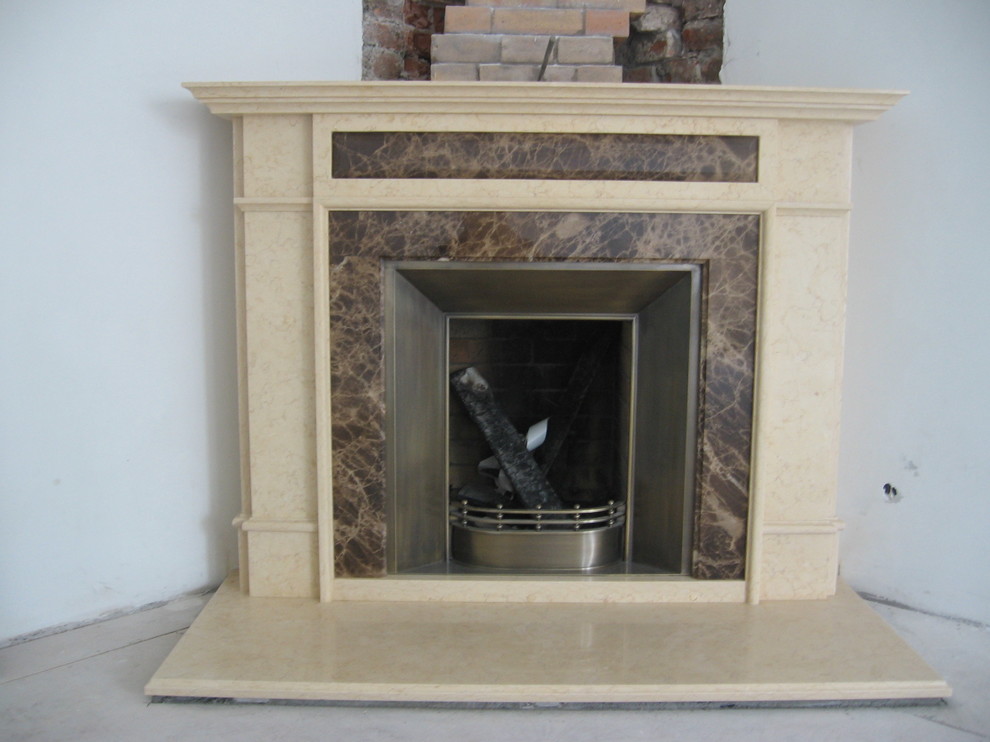 Изготовление каминов из мрамора и гранита