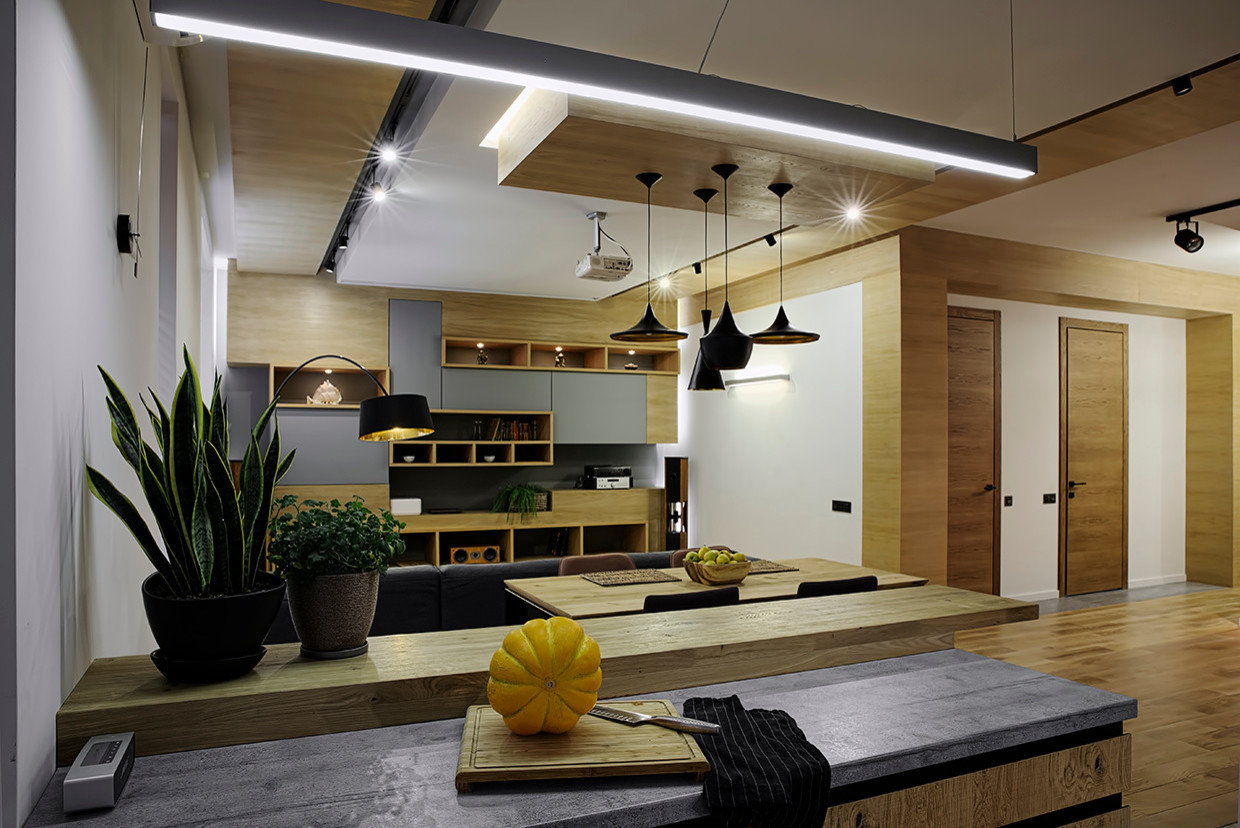 Квартира в экостиле 110м