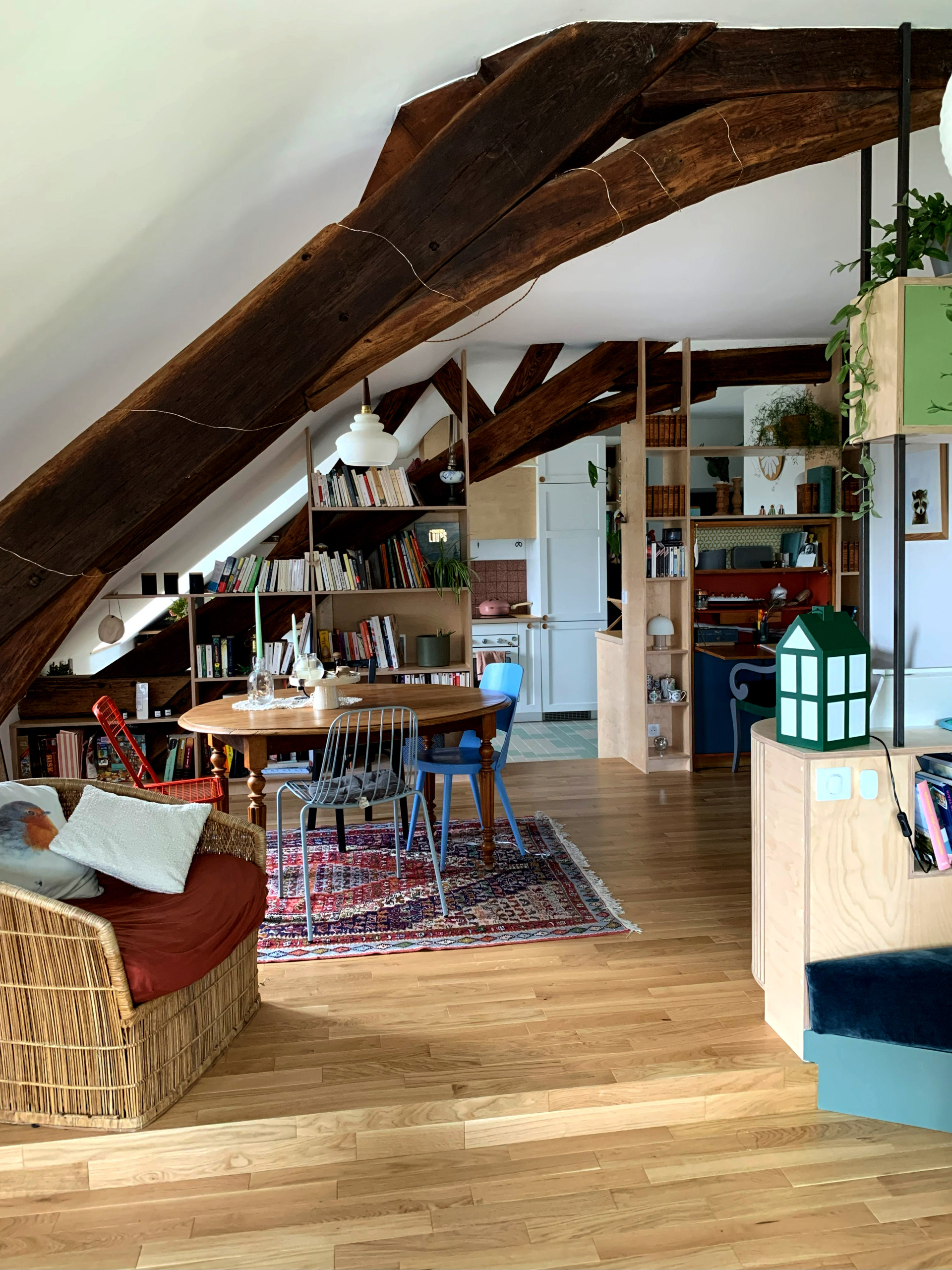Rénovation d'un appartement mansardé