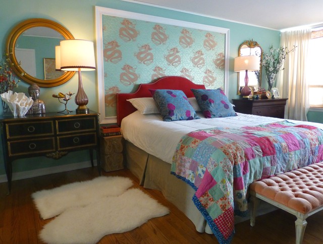 Eclectic Bedroom with Vintage Touches - Eclectic - Bedroom - Chicago ...