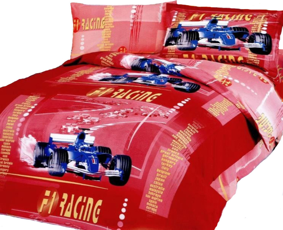twin race car sheets
