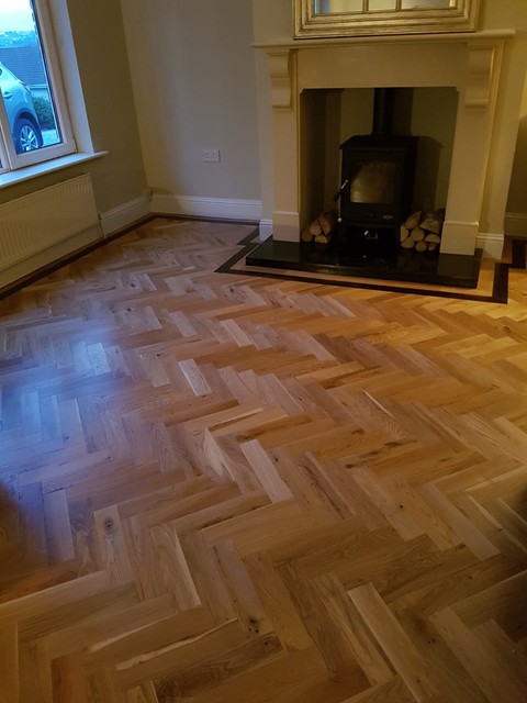 Solid Timber Herringbone klassisk-vardagsrum