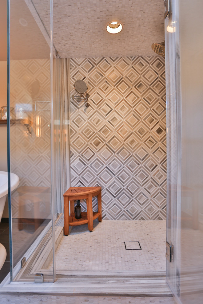 Bathroom - transitional bathroom idea in Orange County