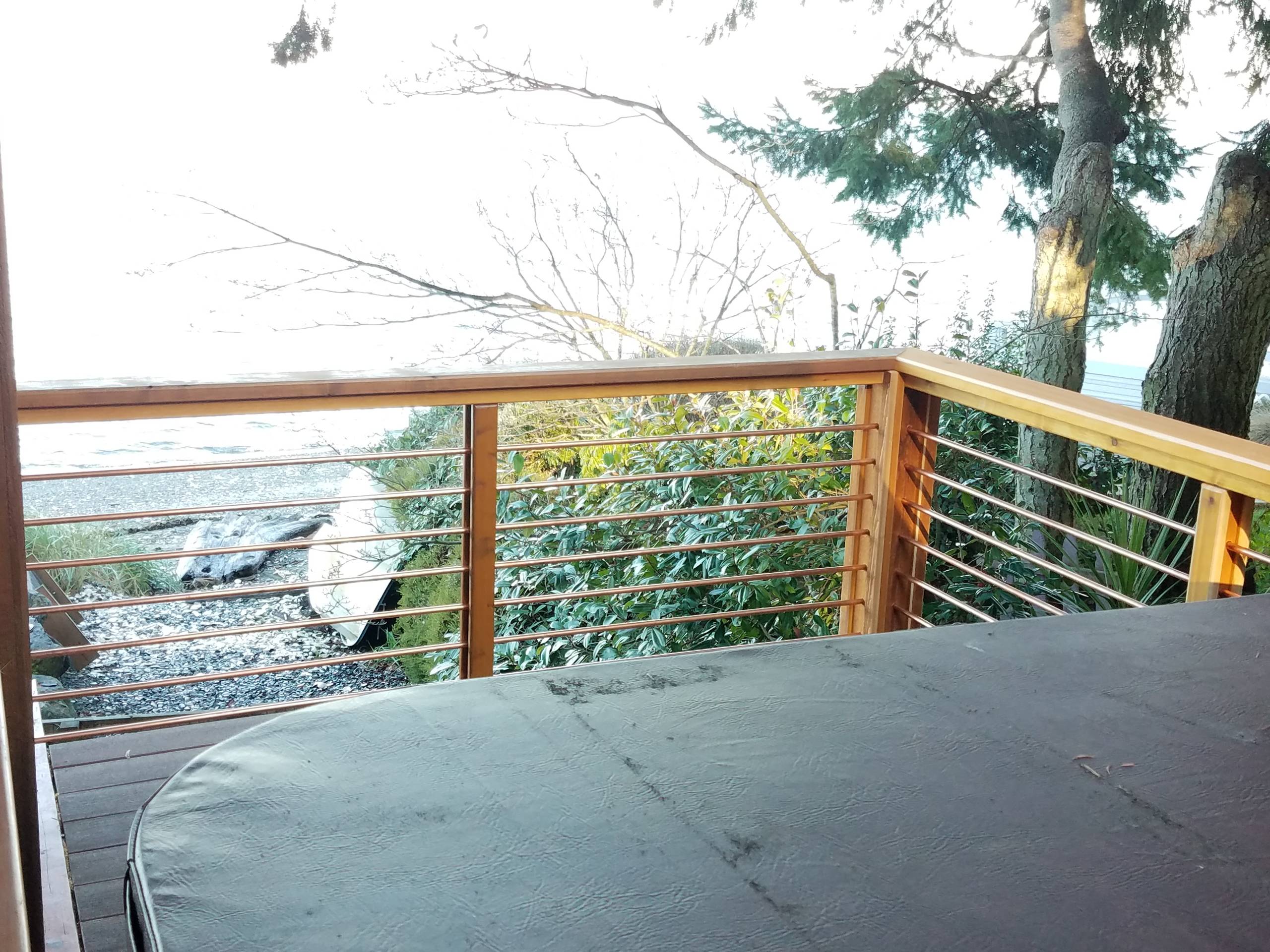 Custom Deck Addition w/ Hot Tub