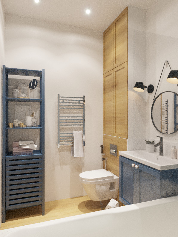 Проект в стиле Скандинавия для ЖК "Котельнические высотки"