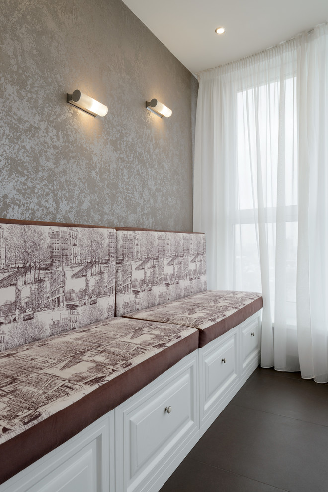 Трехкомнатная квартира-студия в современном стиле