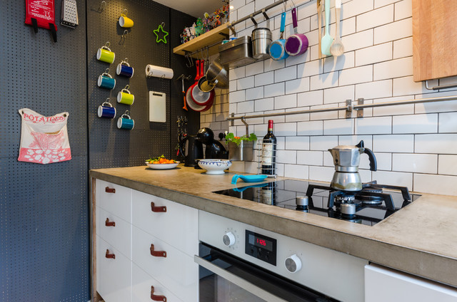 Hackney Flat eklektisk-koekken