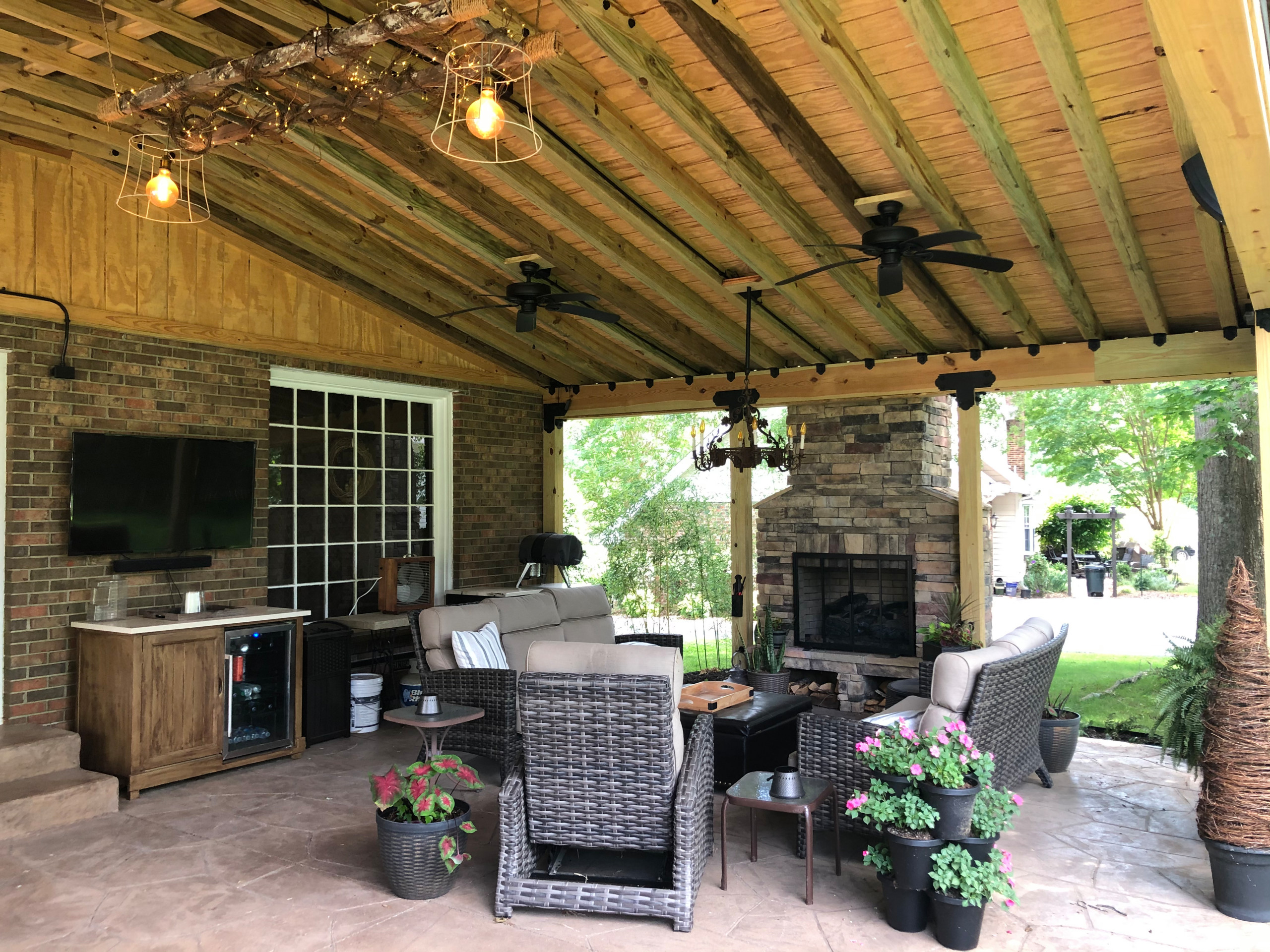 Gable Covered Patio