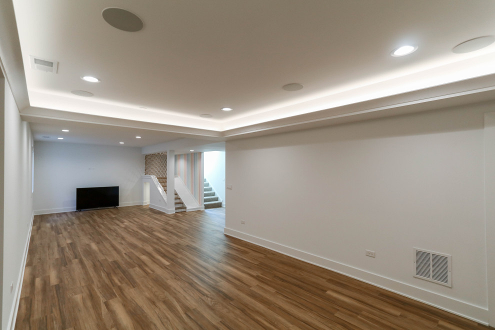 Ultra Modern Brentwood | Downtown Naperville, IL - Modern - Basement ...