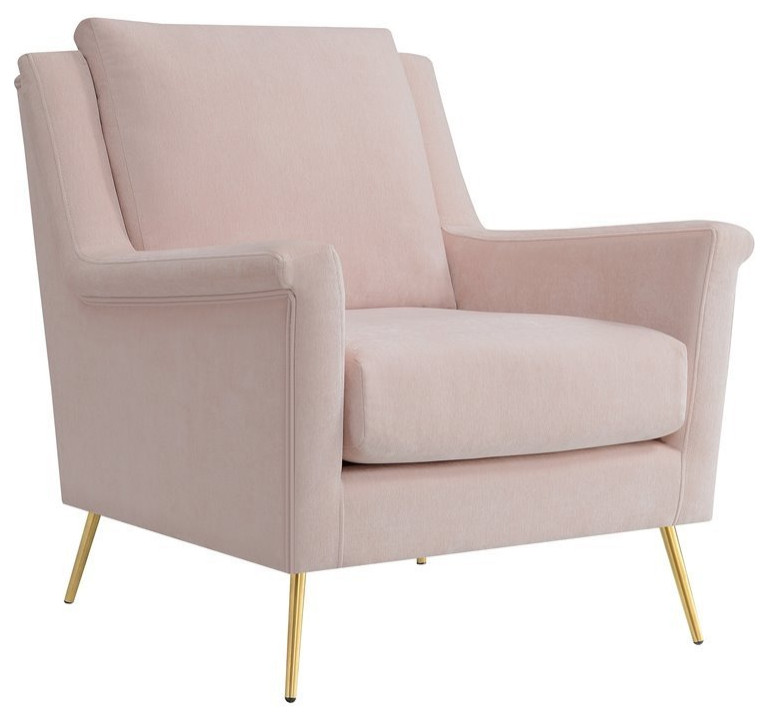 Picket House Furnishings Lincoln Accent Chair in Blush