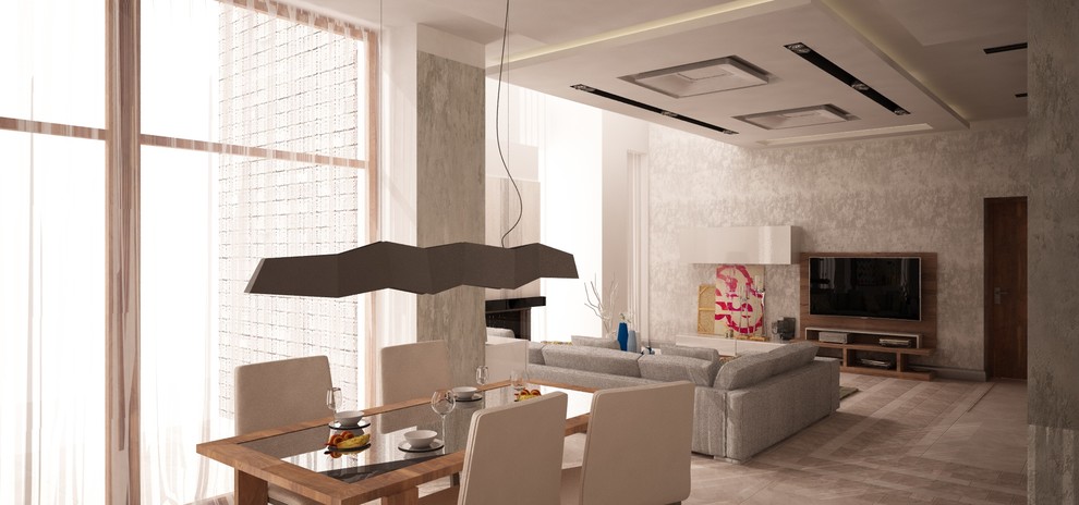 Интерьер частного дома в Подмосковье