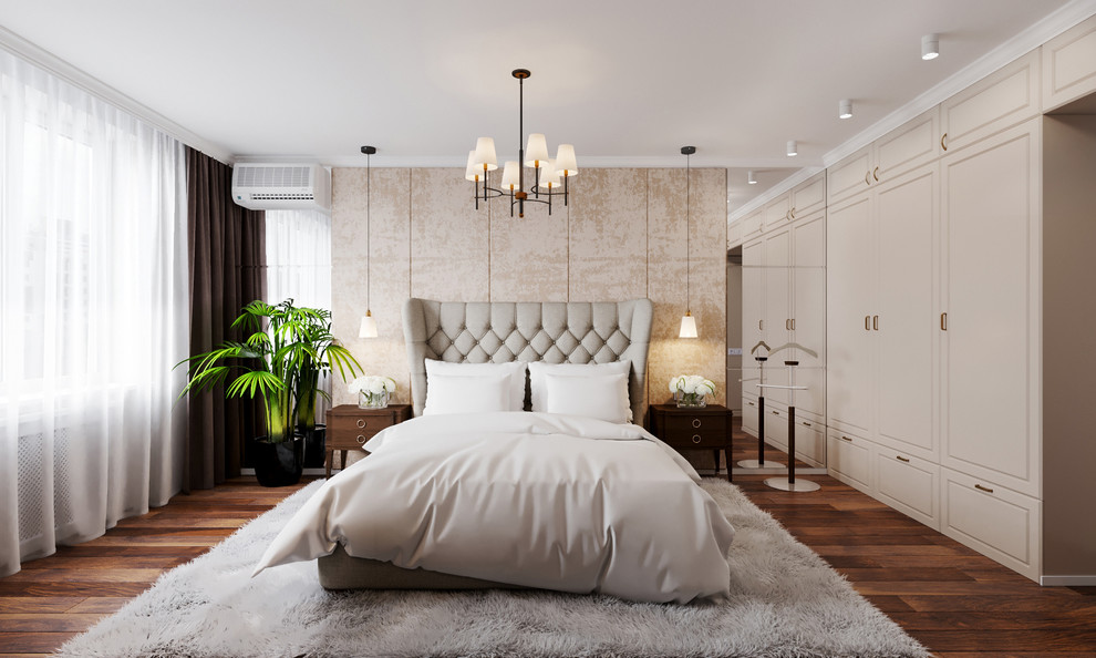 Квартира в ЖК «Золотая звезда» в стиле современная классика. 90м2. 2018