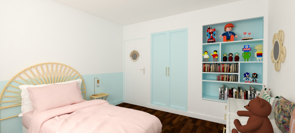 Aménagement d'intérieur - Maison - Chambres enfants et salle de bain