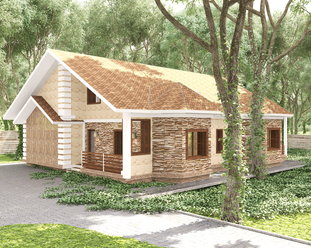 Загородный дом в лесу