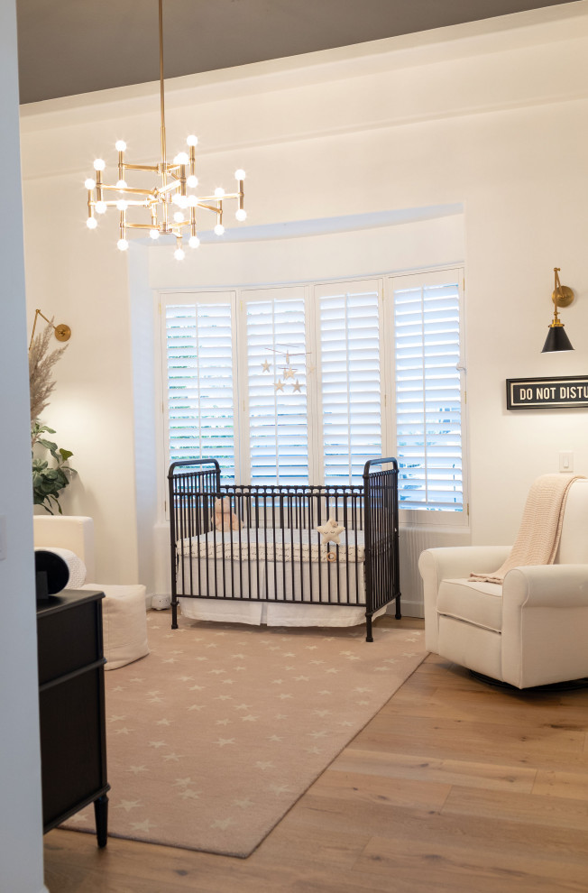 Nursery - transitional nursery idea in Phoenix