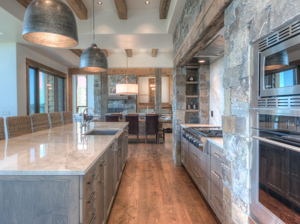 Kitchen - rustic kitchen idea