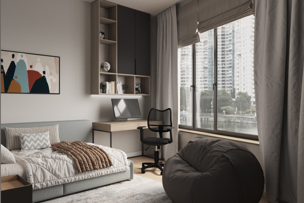 Проект квартиры в ЖК "Нагатино Айленд"