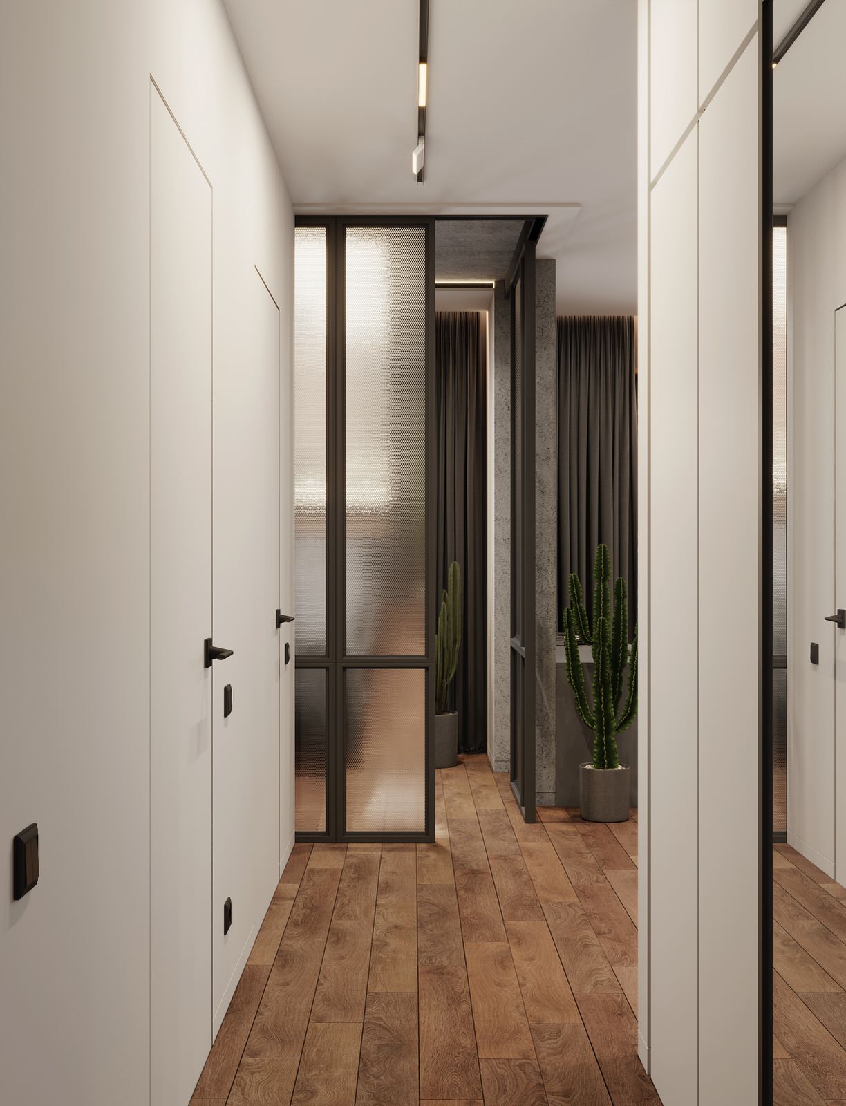 Дизайн интерьера 1к квартиры в ЖК Зиларт