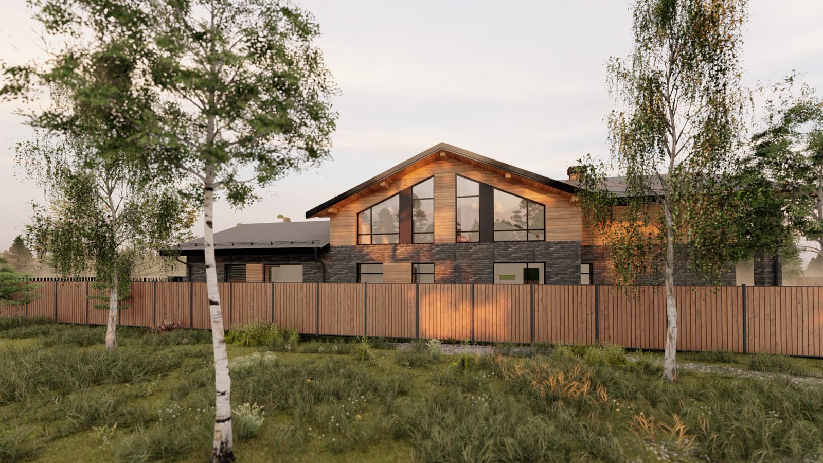 Проект дома 405м2 Сосновый Берег, Вологда