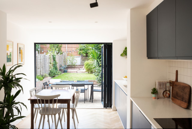Brockley House Extension victorian-kitchen