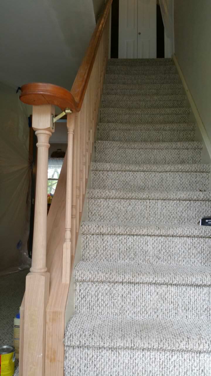 Stair Railing, Wall, and Skylights - West Islip, NY