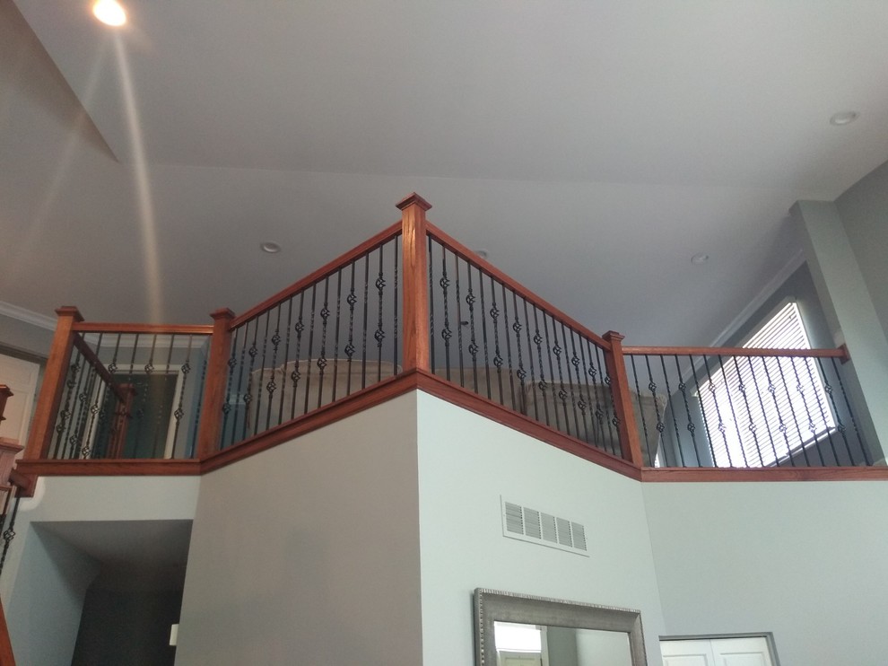 12 section balcony and stairs