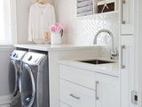Transitional Laundry Room by barlow reid design
