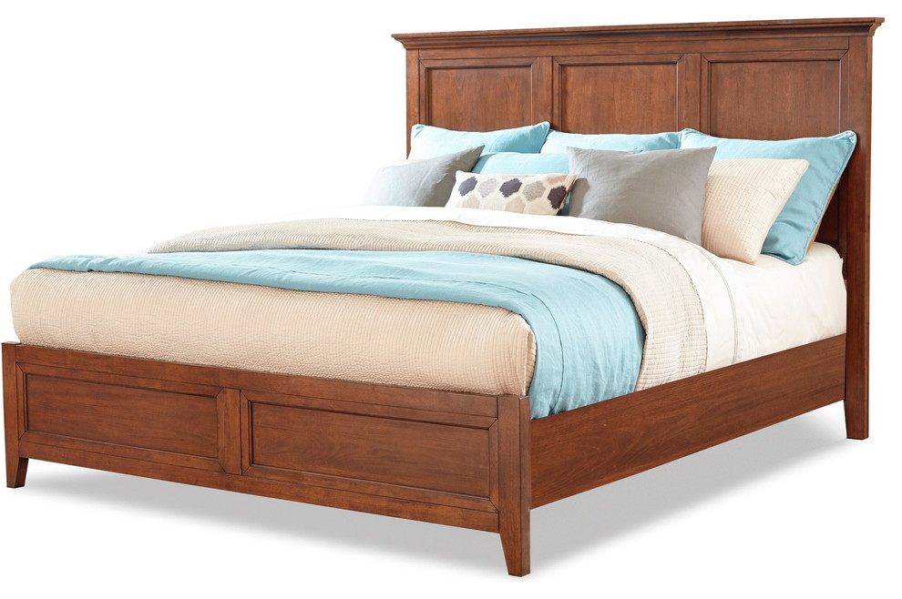 Intercon Furniture San Mateo Queen Standard Bed in Tuscan