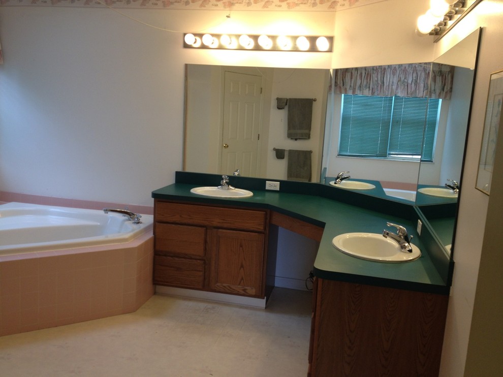 Updating a master bath on a budget