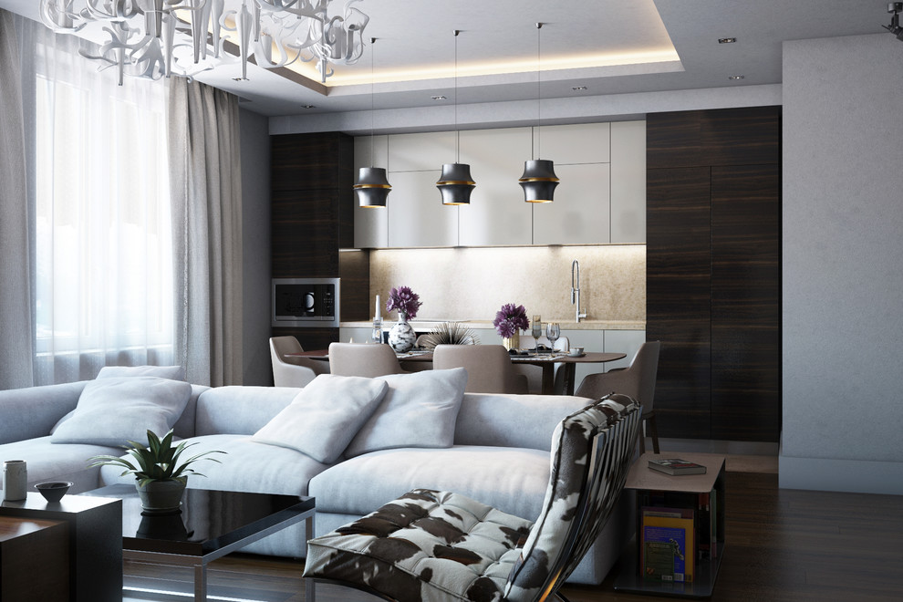 гостиная в современном стиле