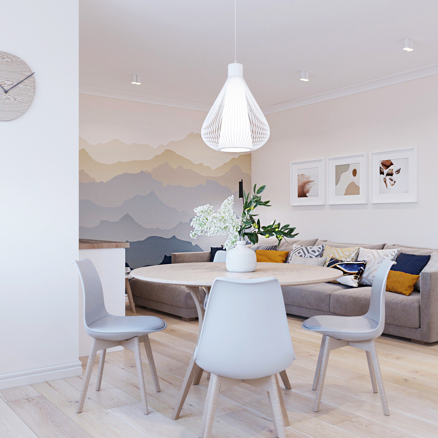 Квартира в скандинавском стиле