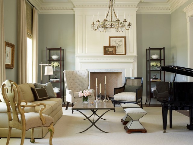 Georgian Row traditional-living-room