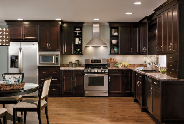 Schrock Cabinets Transitional Kitchen New York By Design