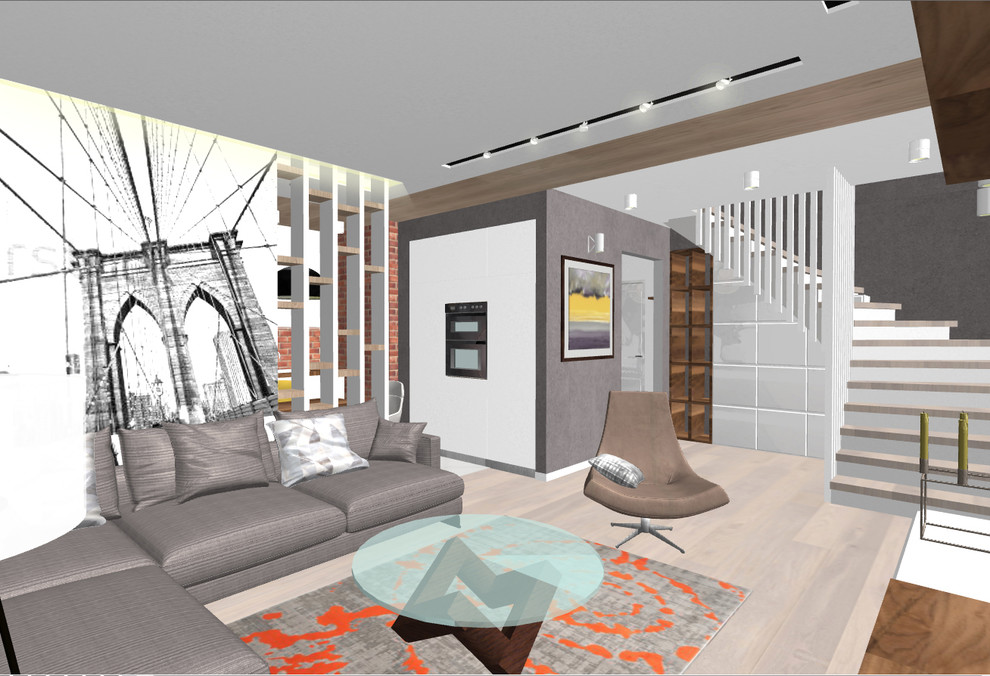 Двухэтажная квартира в Подмосковье