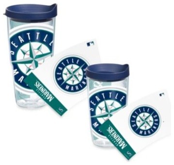 Tervis Seattle Mariners Wrap Tumbler with Blue Lid