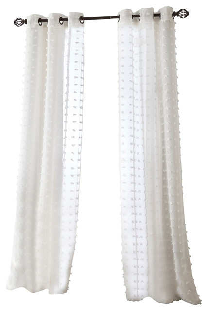 Payton Grommet Sheer Curtain Panel Pair Contemporary Curtains Payton Grommet Sheer Curtain Panel Pair
