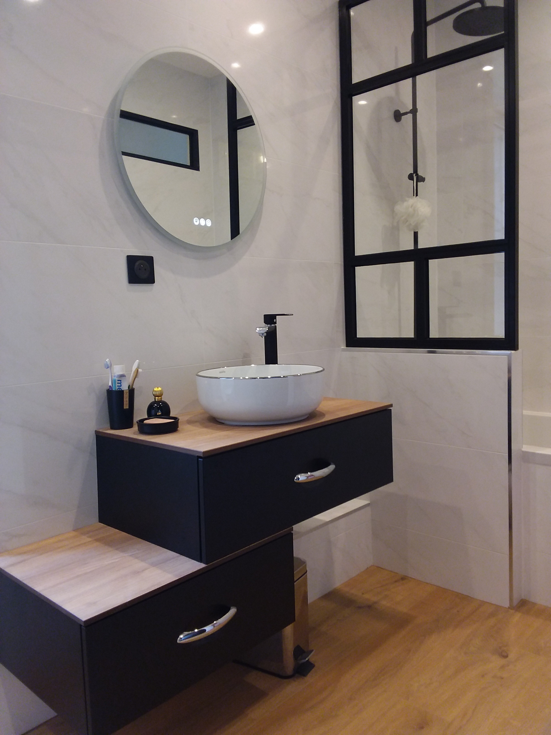 Rénovation d'une salle de bain d'appartement en centre ville
