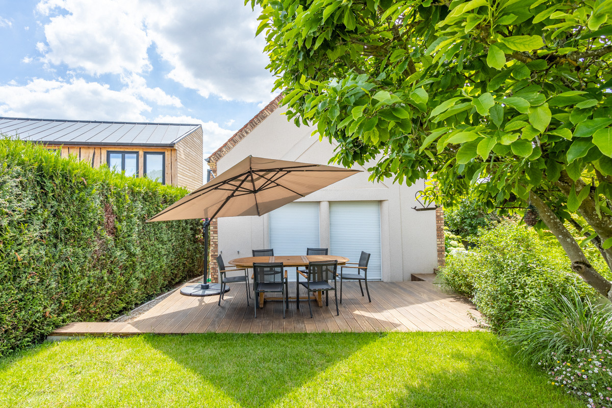 Un jardin aux allures contemporaines