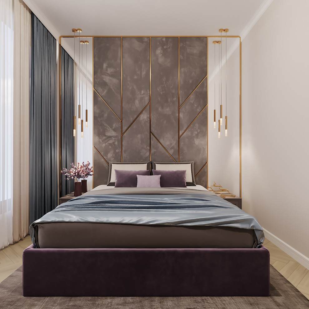 Дизайн спальни. ЖК. Береговой.