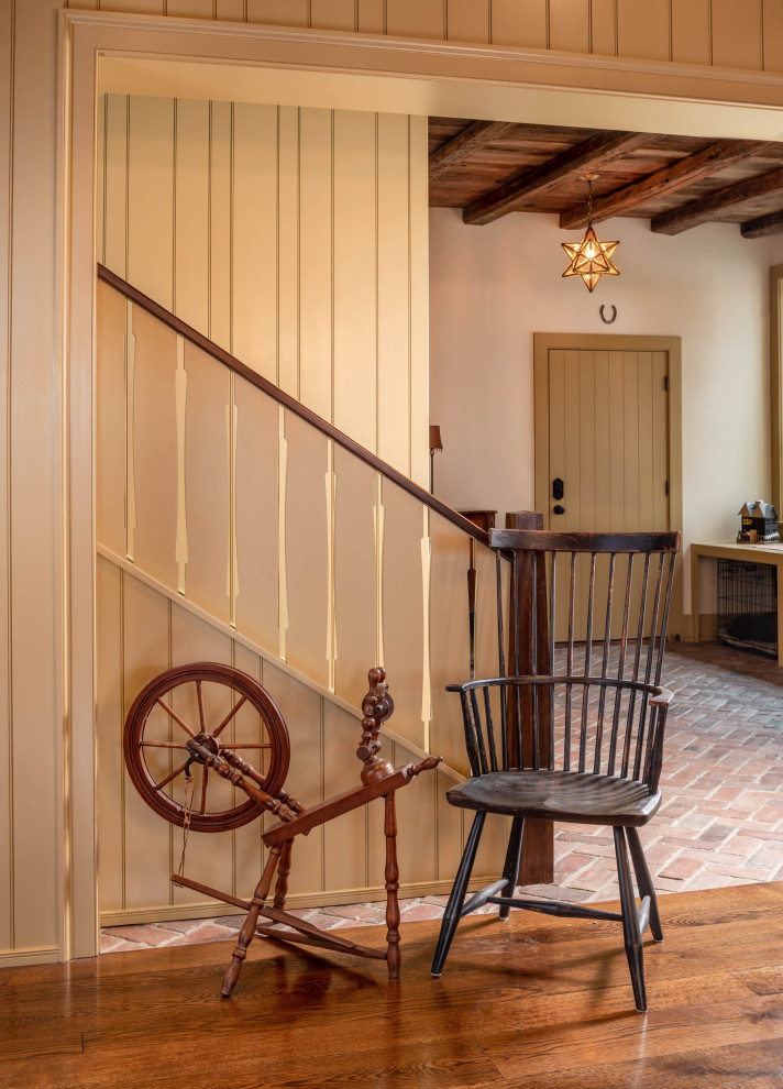 Inspiration for a farmhouse hallway remodel in Wilmington