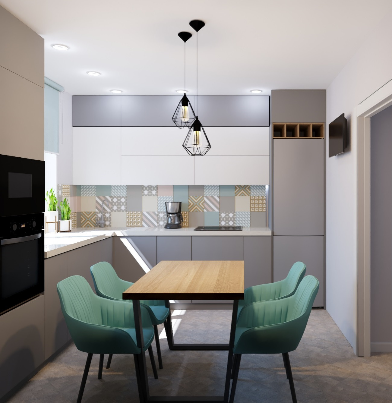 Яркая двушка для семьи предпринимателей