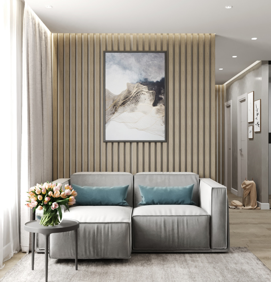 Двухкомнатная квартира 65 кв.м.