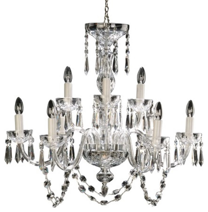 Waterford Lismore 9-Arm Chandelier - Traditional - Chandeliers - by ...