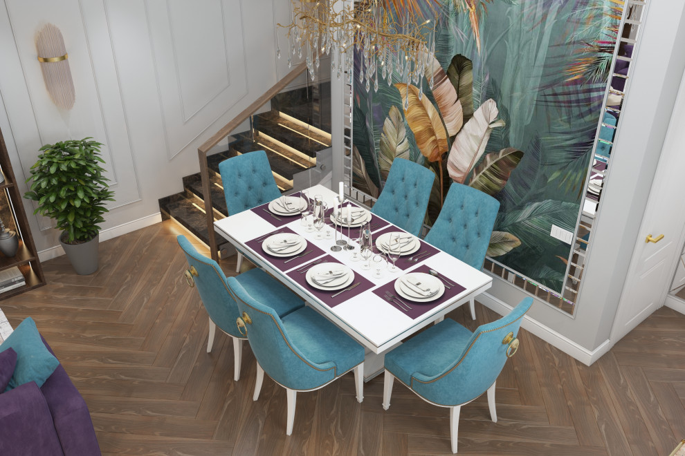 Дизайн 3-х этажного дуплекса