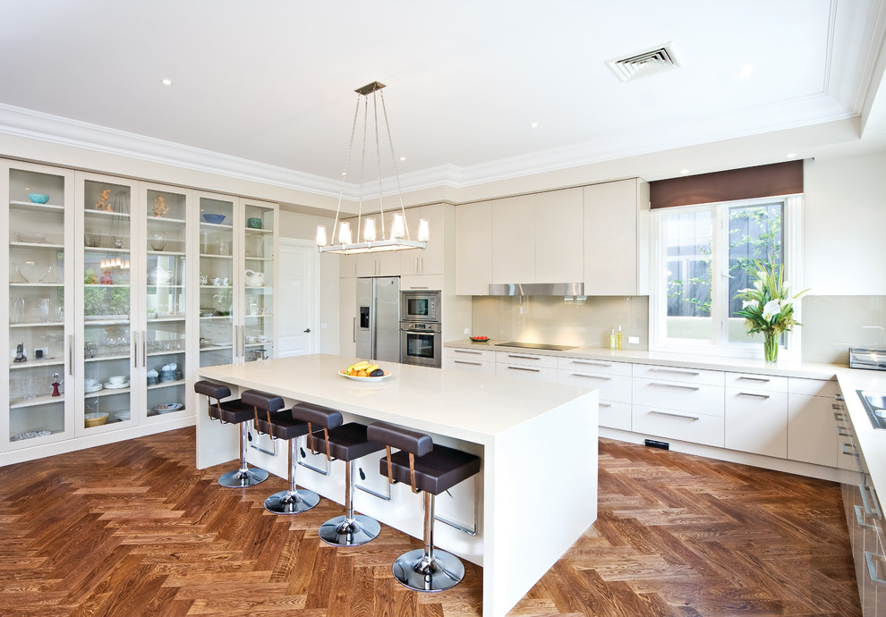 kew - Contemporary - Kitchen - Melbourne - by kitchens by ...