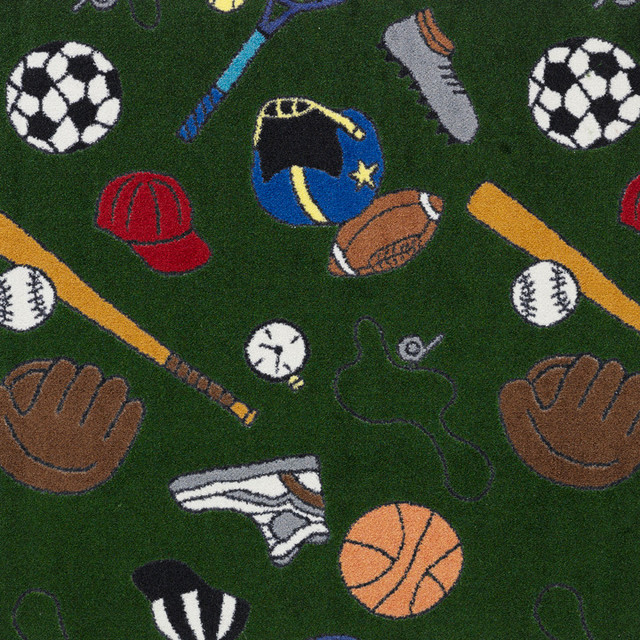 Pure Color Carpet Rugby Multi Sports, Custom Area Rug, Nylon Stainmaster Carpet, 3 Colors, 2'x3 ...