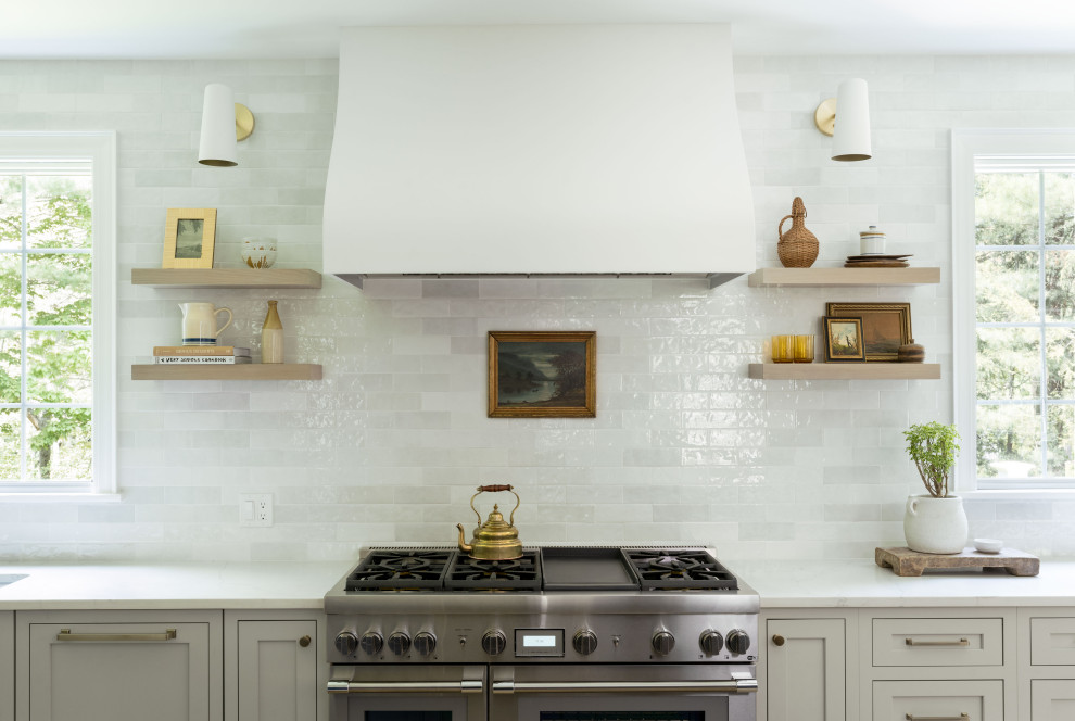 Home design - transitional home design idea in Boston