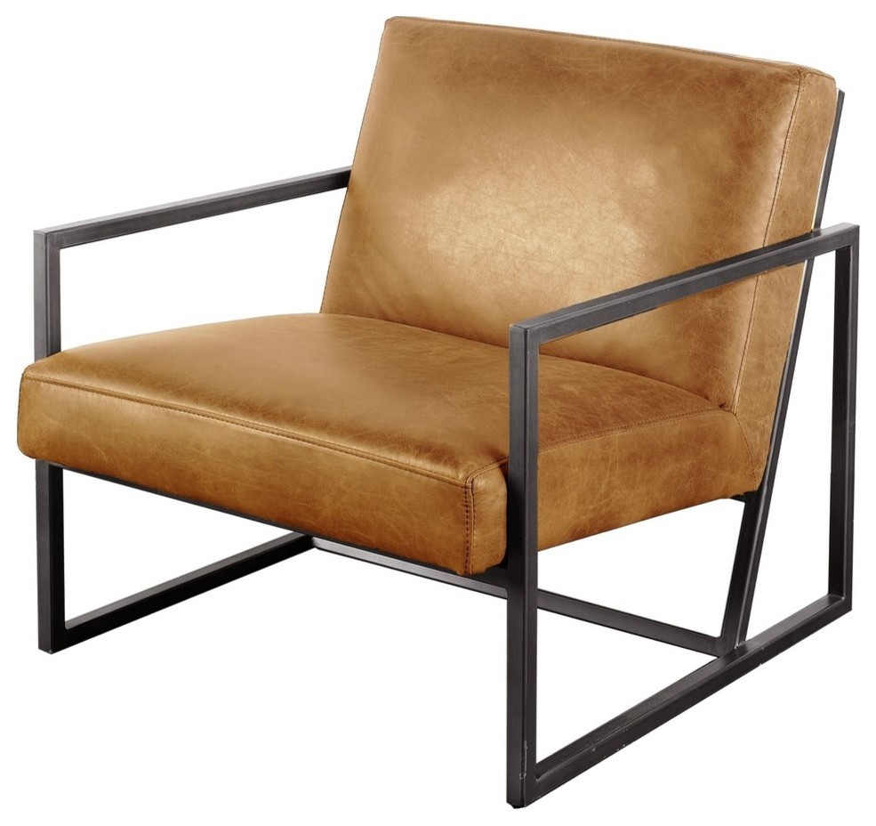Mercana Modern Chair With Brown Finish 67084