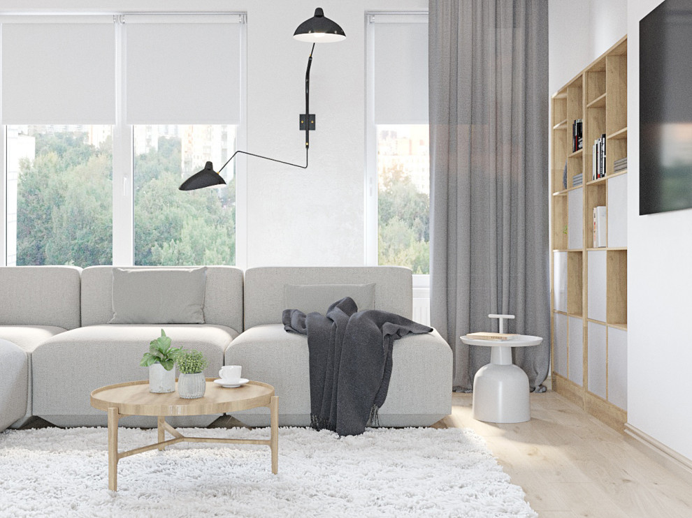 Гостиная-кухня