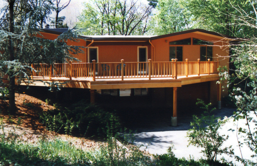 Modern Log Cabin